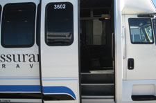 charter bus seating