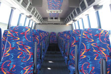 charter bus media system